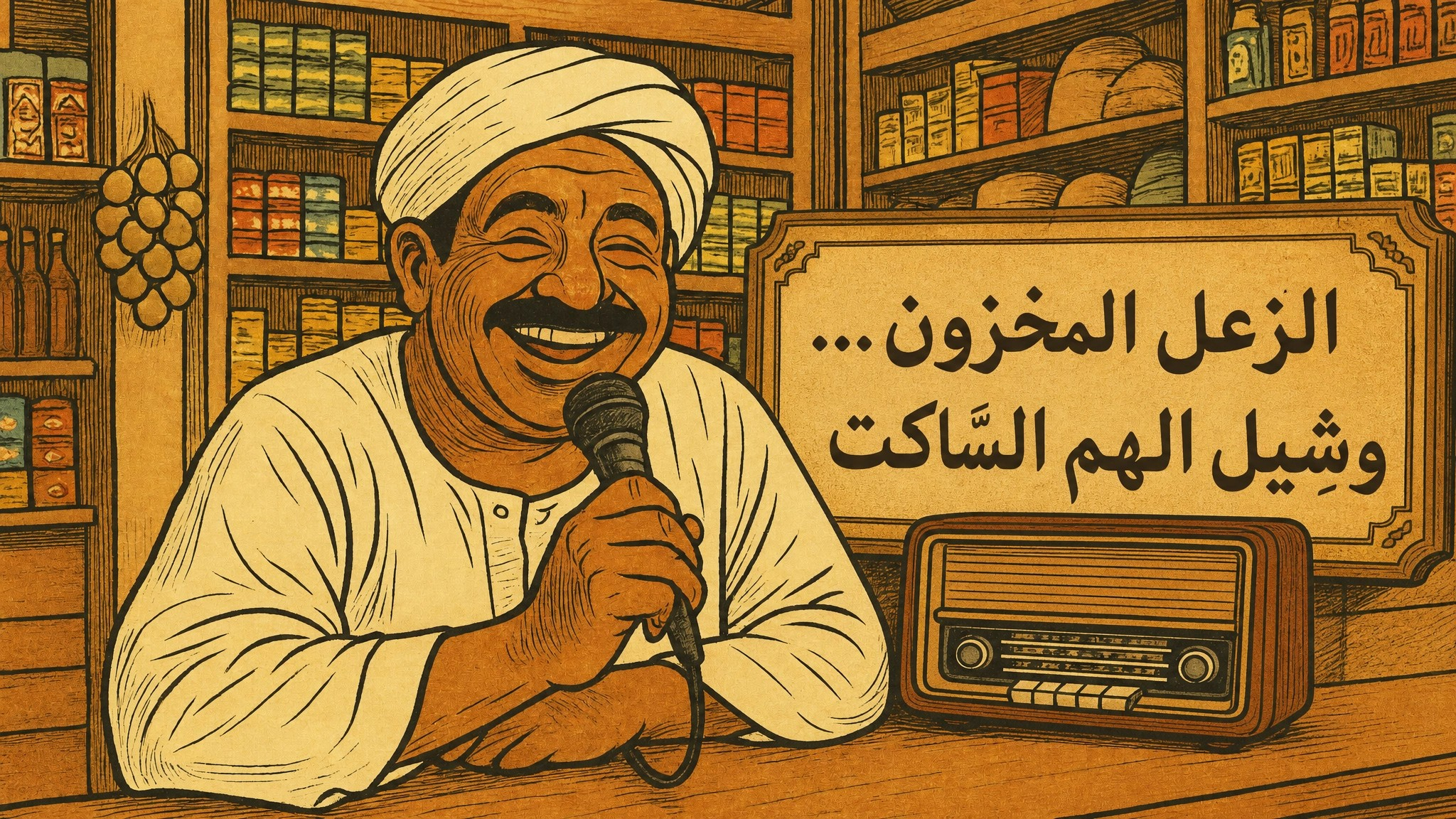 عمك سراج -الزعل المخزن