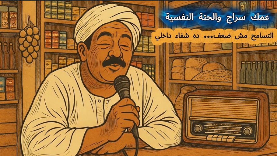 عمك سراج  التسامح مش ضعف ...ده شفاء